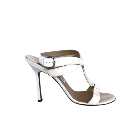 JIMMY CHOO Patent Leather Sandals - Picture 2 of 6